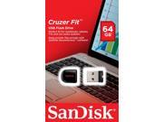 SanDisk 64GB Cruzer FIT USB 2.0 Flash Mini Thumb Pen Drive SDCZ33 064G RETAIL 64