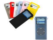 Protection Case Silicone Skin Jelly Case for iPod Nano 1st Gen Blue