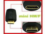 HQmade Mini HDMI Male to Female Adapter Connector