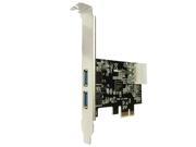 HQmade 2 Ports USB 3.0 PCI Express PCI E Extension Card Add on Card USB Card for desktop
