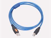 HQmade USB Cable to Type B Model Printer Cable 4.92ft USB 15 AB 1.5M Blue