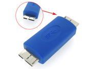 HQmade USB 3.0 Micro B Cable Connector Adapter SuperSpeed Male To Male