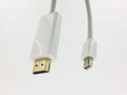 HQmade Mini DisplayPort to HDMI 6ft Cable Male to Male M M 6 feet