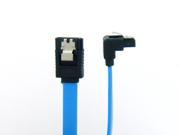 HQmade SATA III 3 Cable For Serial ATA Hard Driver 50cm Blue