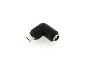 HQmade Barrel Jack Tip DC 5.5mm x 2.1mm To Micro USB Adapter Convertor For CellPhone Tablet Power use