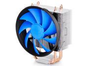 Deep Cool DARK ICE 300 Universal CPU Cooler 120mm Cooling Fan PWM with Fins Heatsink 3 Heatpipes
