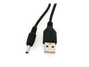 HQmade USB To DC Barrel Jack 3.5mm Power Cable Plug Tip 3.5mm x 1.35mm For Power Supply