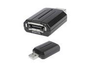 HQmade USB 2.0 to eSATA Adapter High Speed Convertor Plug Play For Poatable External Hard Drive