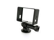 Black GoPro Changer Accessories Fixed Base Mount with Frame Case For on Tripod use