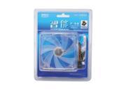 PC Cooler F 98 90mm Case Fan Silent Cooling Fan with 4 Pin PWM Fuction Clear Plastic