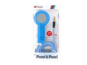 HQmade 3.5mm Jack Remote Shutter Release Cable for Apple iPhone4 iPhone5 Blue