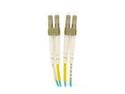 2M OM3 Fiber Optic Patch Cable Cord LC LC MM Duplex 50 125