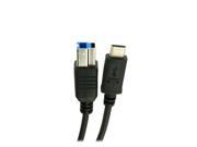 HQmade USB 3.1 Type C to USB 3.0 Type B Cable For Printer 1M 3.3