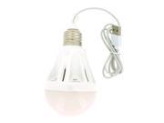 HQmade USB LED Light Bulb 5V 5W Daylight White Light For Camping Tent Home Auto Car Emergency use
