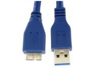 HQmade USB 3.0 Cable Micro B USB Male to Male Extension Cable 3.0 Meters