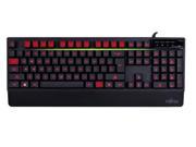 Fujitsu KH800 Dazzle LED Backlight USB Gaming Keyboard