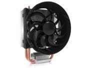 Cooler Master Blizzard T200 CPU Cooler with 110mm Cone Shaped PWM Cooling Fan and 2 Direct Contact Heatpipes For AMD Socket AM4 AM3 AM3 AM2 AM2 FM2 FM2 F