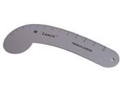 Lance Ruler 12 Metal French Curve