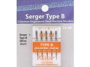 Klasse Serger Needles Type B DCx1 81x1 Size 80 12