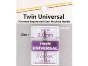 Klasse Twin Universal Needles Size 80 2.0mm