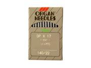 Organ Industrial Needles DBx17 135X17 22 10pk.
