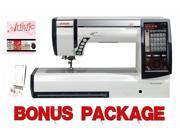 Janome MCH 12000 Pro Embroidery Sewing Quilting Machine w Bonus Package!