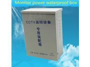 Metal Waterproof Junction Project Box CCTV Network POE Wiring Distribution Box