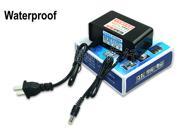 AC100 240V 12V 2A Monitor WaterProof Power Supply Camera Adapter US Plug