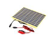 5W 18V 270mA Polycrystalline Solar Panel Solar Cell For 12V Car Battery Charger