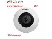 Hikvision DS 2CD2942F IWS IP Network Cameras 4MP Support WiFi OPE WPS Audio IR Fisheye Camera