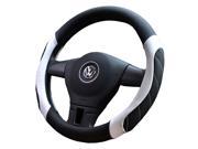 Four Seasons Universal Steering Wrap Leather Non slip Breathable Vehicle Car Steering Wheel Cover Diameter 38cm