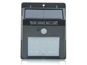 LED Solar Lamp PIR Human Motion Sensor Light Outdoor Path Wall Security Lamp