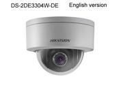 Hikvision DS 2DE3304W DE IP Camera 3MP Support PoE IP67 IK10 Network Mini PTZ Camera