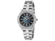 Invicta 18033 Women s Angel Diamond Stainless Steel Black Mother Of Pearl Dial Ss Watch