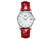 MIDO WOMEN S BARONCELLI 33MM LEATHER BAND AUTOMATIC WATCH M007.207.16.106.00