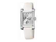 ORIS WOMEN S WHITE LEATHER BAND STEEL CASE AUTOMATIC WATCH 56176214961LS
