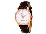 MIDO MEN S BARONCELLI 40X46.5MM LEATHER BAND AUTOMATIC WATCH M8600.2.26.8