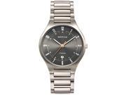 Bering 11739 772 Women s Stainless Silver Mesh Bracelet Band White Dial Watch