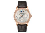 JAEGER LECOULTRE WOMEN S MASTER 39MM LEATHER BAND AUTOMATIC WATCH Q1302501