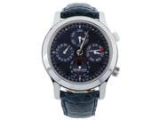 JAEGER LECOULTRE MEN S MASTER 41.5MM LEATHER BAND AUTOMATIC WATCH Q146648A