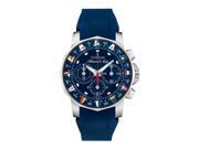 CORUM MEN S ADMIRALS CUP 44MM RUBBER BAND AUTOMATIC WATCH 985.643.20 F373 AB35