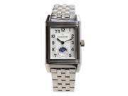 JAEGER LECOULTRE MEN S REVERSO STEEL BRACELET CASE AUTOMATIC WATCH Q3038120