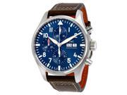 IWC Pilot Midnight Automatic Chronograph Blue Dial Mens Watch IW377714