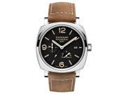 PANERAI MEN S 45MM BROWN LEATHER BAND STEEL CASE AUTOMATIC WATCH PAM00658