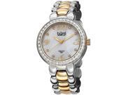 Burgi Women's 35mm Multicolor Steel Bracelet & Case Crystals Watch BUR084TTG Burgi Women's 35mm Multicolor Steel Bracelet & Case Crystals Watch BUR084TTG