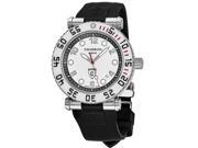 UPC 794504300840 product image for Charriol Men's Diver 42mm Rubber Band Swiss Quartz Watch RT42DIVW.142.D02 | upcitemdb.com