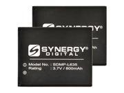Alcatel FLING Cell Phone Battery Combo-Pack includes: 2 x SDMP-L635 Batteries Alcatel FLING Cell Phone Battery Combo-Pack includes: 2 x SDMP-L635 Batteries