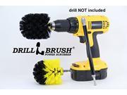 Drill Powered Nylon Bristle Cleaning Brushes with Sleeved Extension Kit