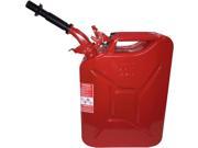 Wavian NATO Red Steel Jerry Can w Spout