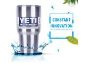 2016 new 30oz YETI Cups 304 Stainless Steel Insulation Cup Cars Beer Mug Large Capacity Mug Tumblerful